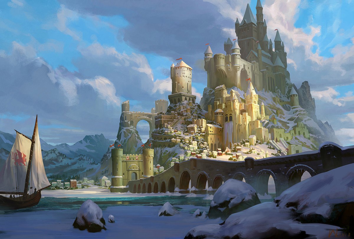 Заколдованный остров. Хроники Нарнии ледяной дворец. Королевство Эренделл. Замок Fantasy Castle. Королевство Эренделл зимний.
