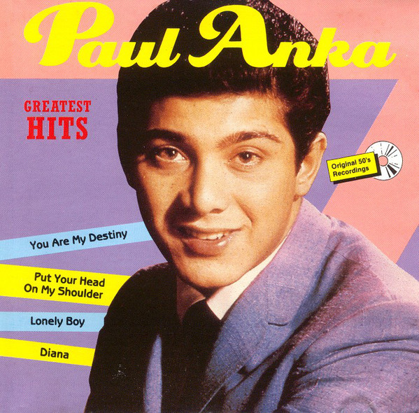 Paul Anka ‎– Greatest Hits (Original 50's Recordings) (1987)