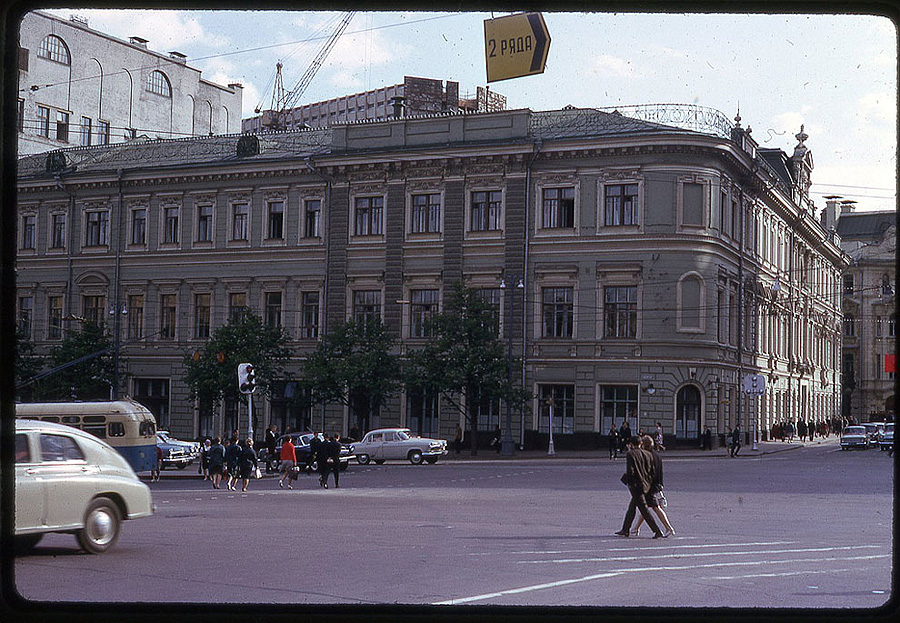 2163 Москва 1969 года в объективе американского фотографа